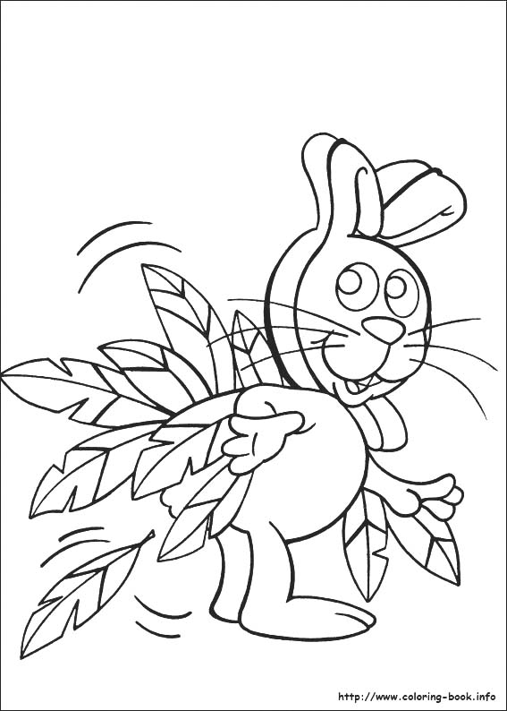 Peter Cottontail coloring picture